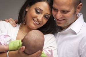 mom-dad-baby fertility